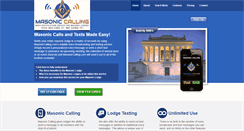 Desktop Screenshot of masoniccalling.com
