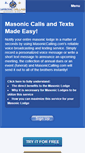 Mobile Screenshot of masoniccalling.com
